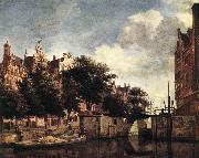 HEYDEN, Jan van der Amsterdam, Dam Square with the Town Hall and the Nieuwe Kerk s oil painting picture wholesale